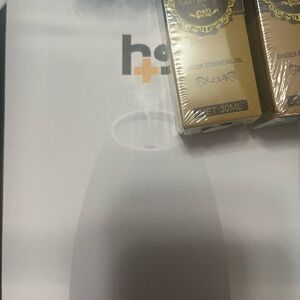 Wellness bundle health smart defuser with 2 ginger oil aroma therapy oils